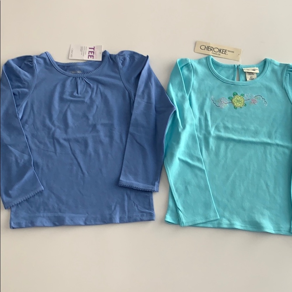 NWT 2 Cherokee tops. Size 5T. Sold together
